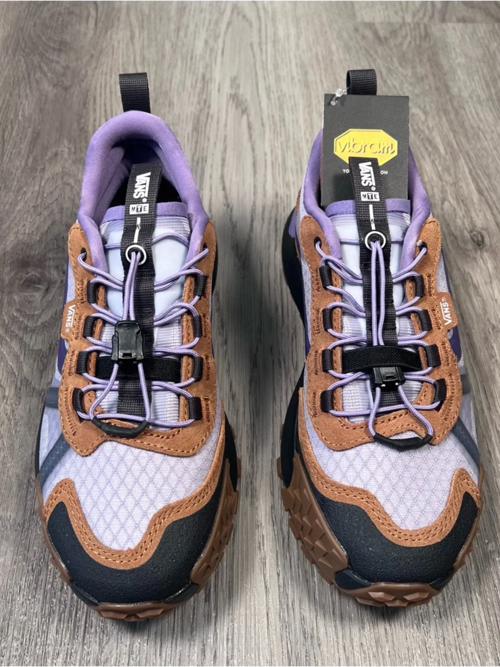 Vans Crosspath XC Purple Brown VN000D5VTUD Mens 5 / Womens 6.5 Vibram Hiking MTE